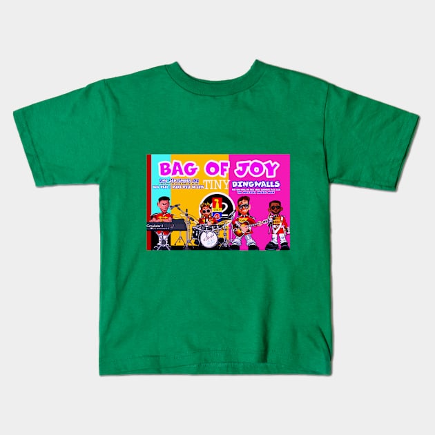 Bag of Joy tiny 42 Kids T-Shirt by EnceladusWaters
